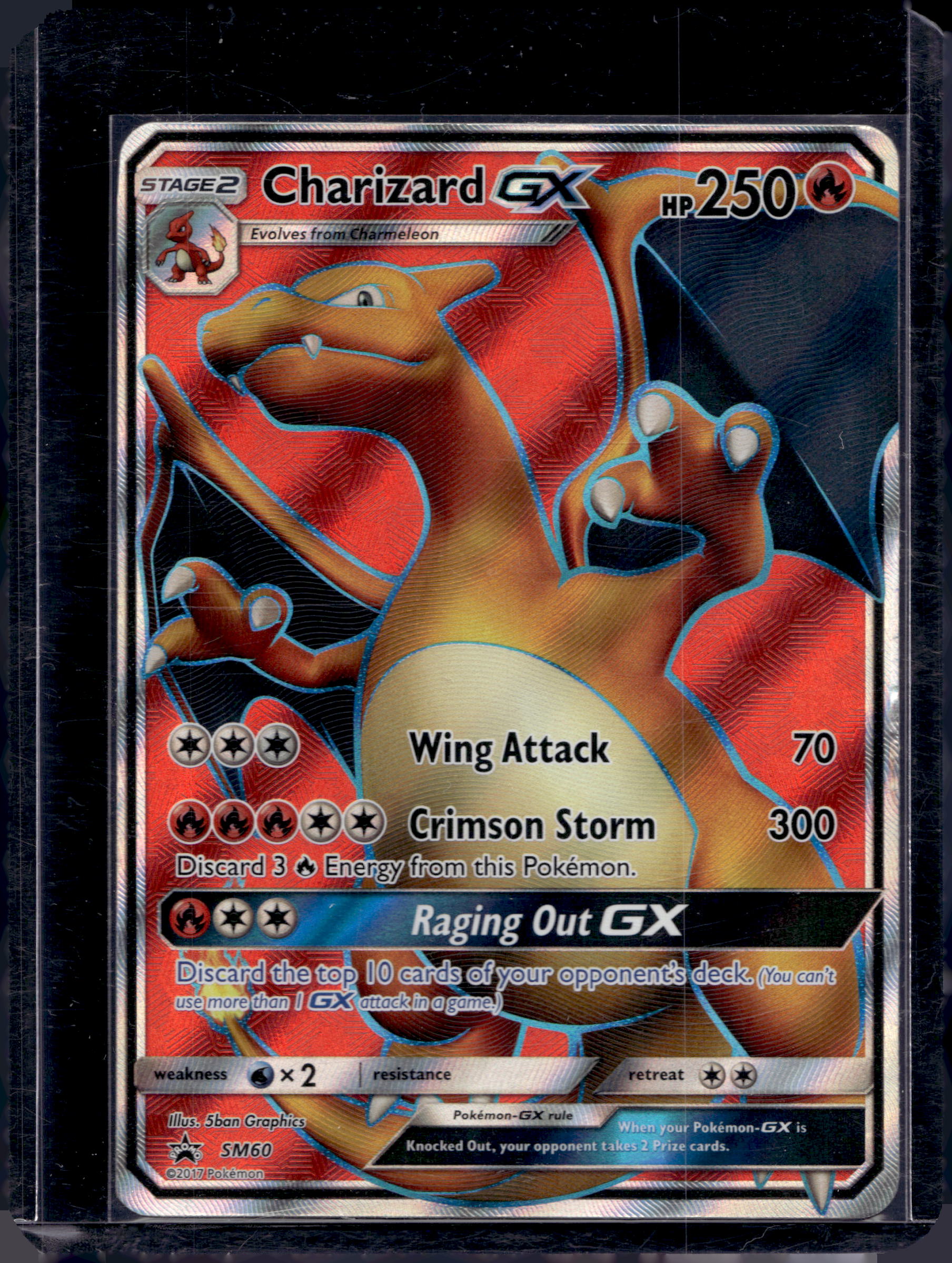 Charizard Gx SM60 Raw RookieLegends