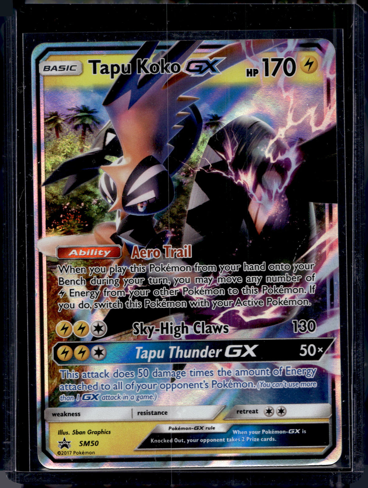 Toxtricity ex (Illustration Contest 2024) SM50 Raw RookieLegends
