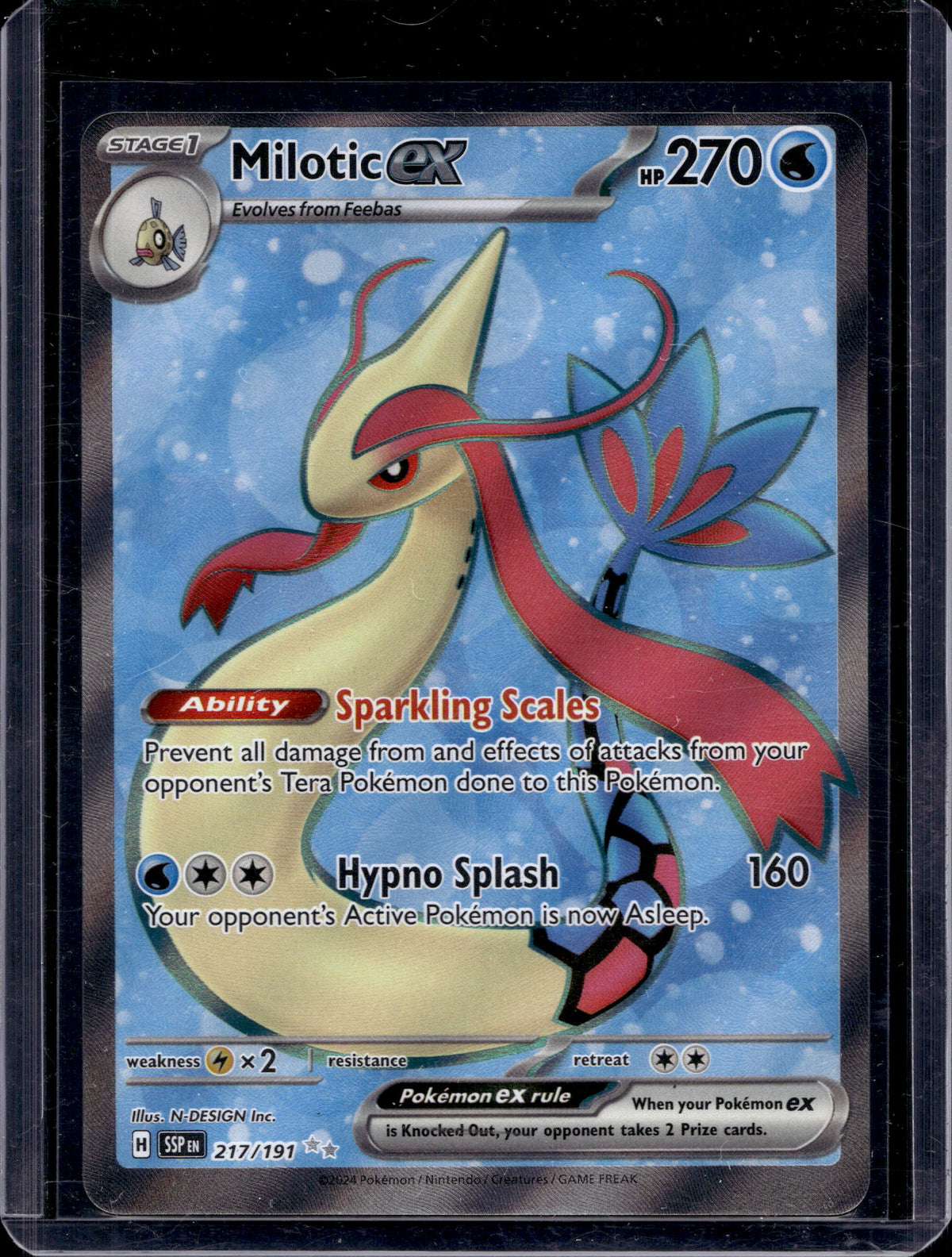 Milotic ex 217/191 Raw