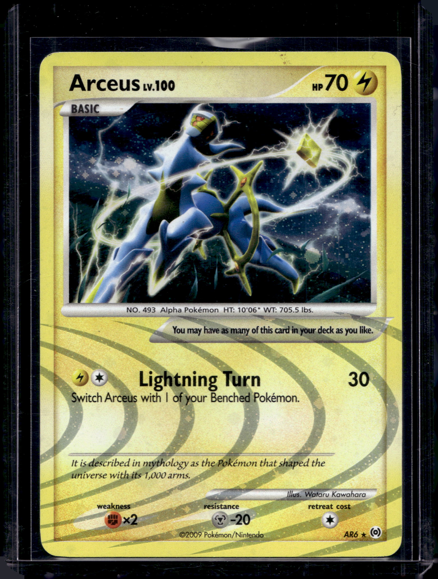 Arceus AR6 Raw RookieLegends