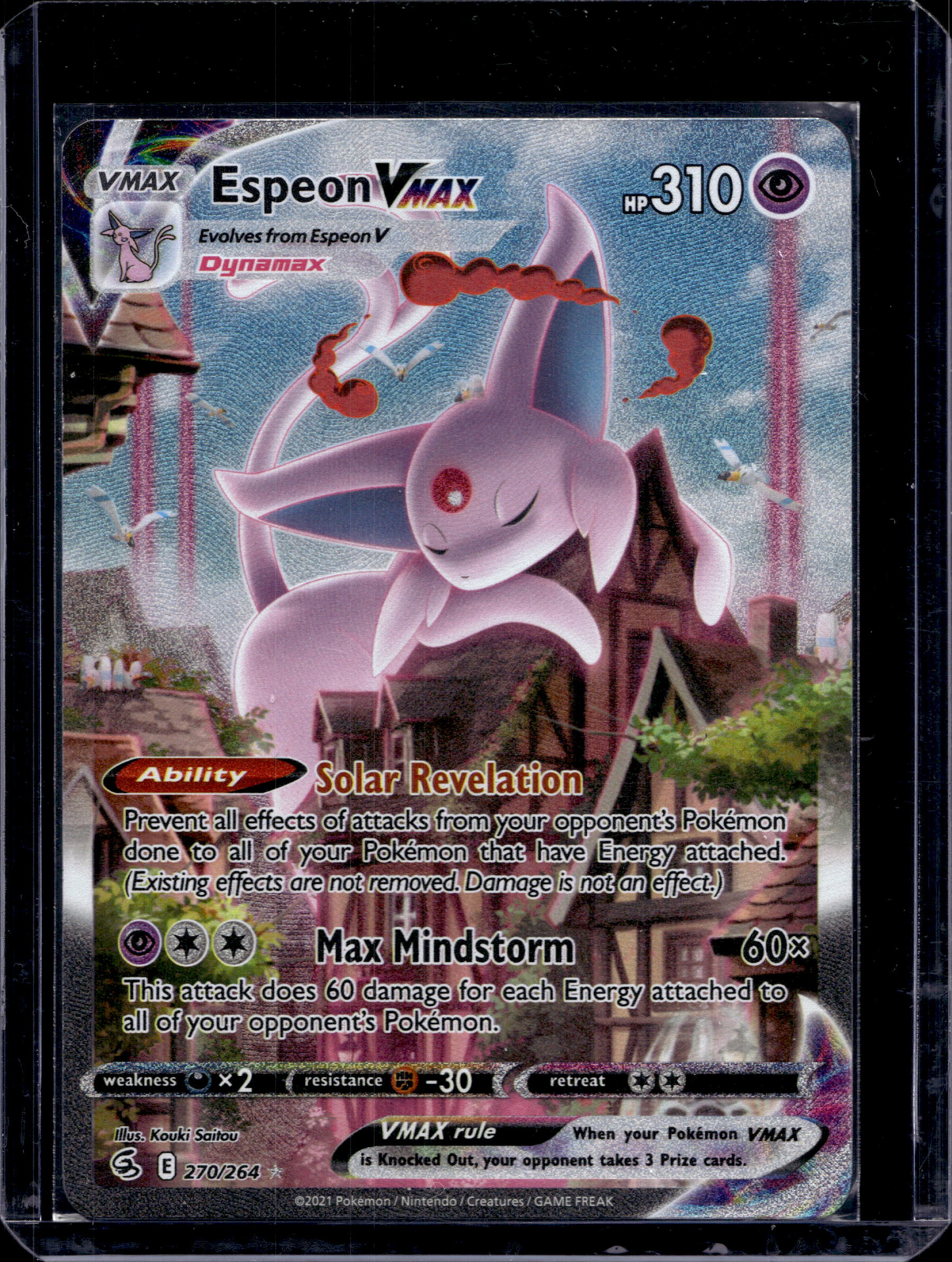 Espeon VMAX 270/264 Raw