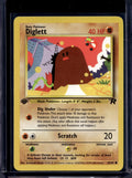 Diglett (Team Rocket's - 1 St Edition - Unlimited) 52/82 Raw