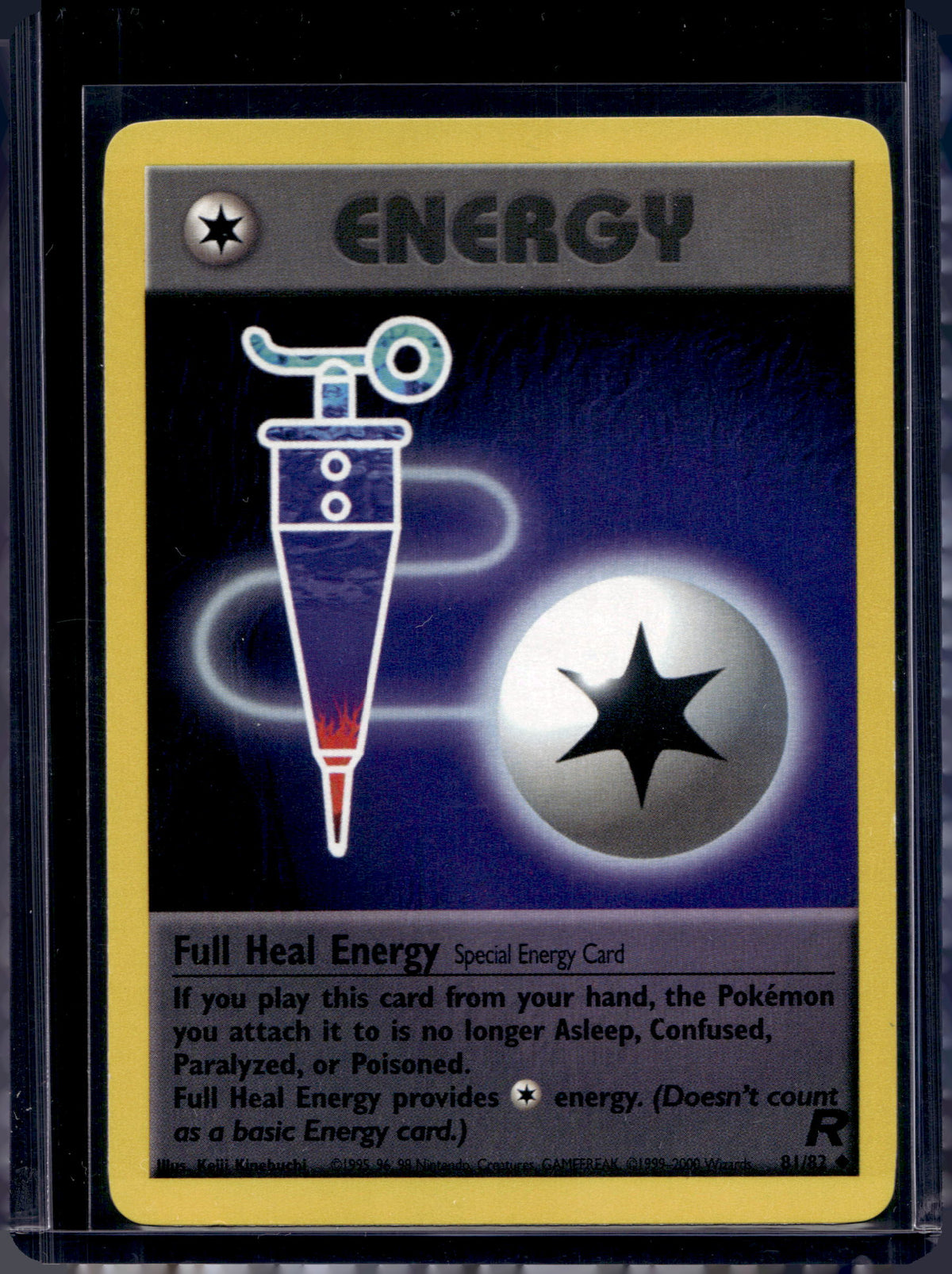 Full Heal Energy (Team Rocket's - Unlimited) 81/82 Raw