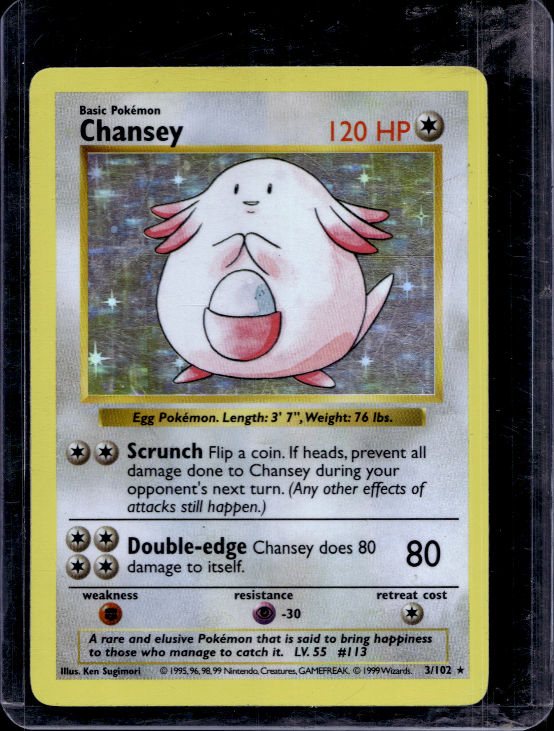 Chansey 3/102 Raw - RookieLegends