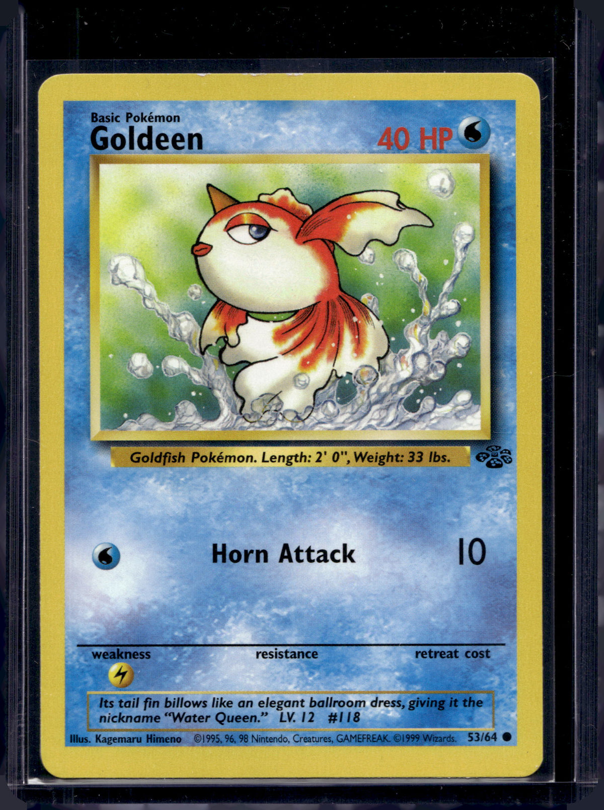 Goldeen (Jungle - Unlimited) 53/64 Raw