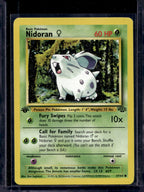 Nidoran F (Jungle - 1st Edition Common) 57/64 Raw