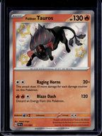 Paldean Tauros - Holofoil - 111/091 Raw