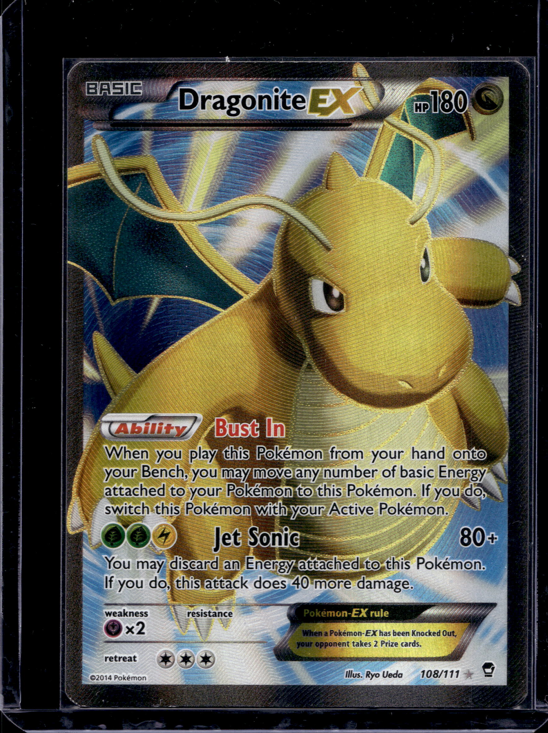 Dragonite Ex 108/111 Raw RookieLegends