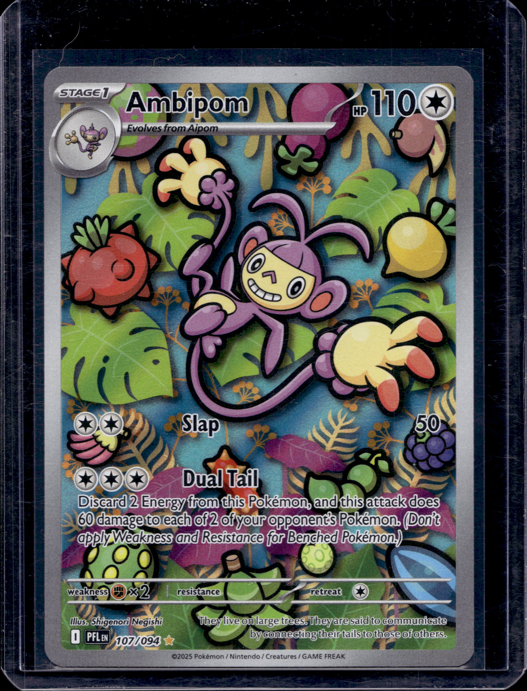 Ambipom 107/094 Raw RookieLegends