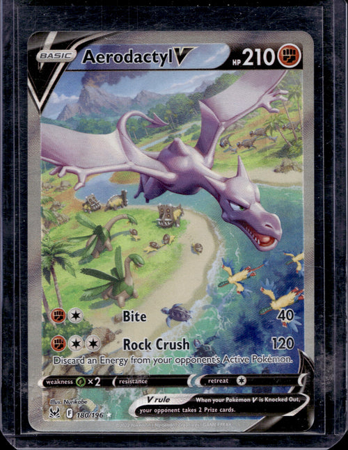 Aerodactyl V 180/196 Raw - RookieLegends