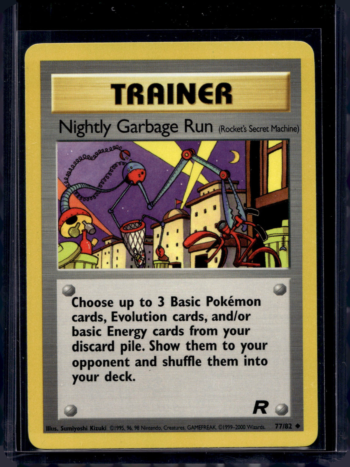 Nightly Garbage Run (Team Rocket's - Unlimited) 77/82 Raw