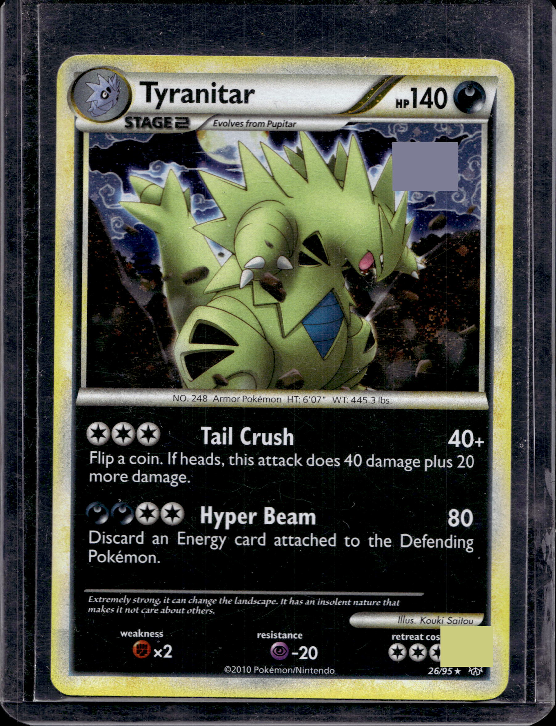 Tyranitar 026/095 Raw RookieLegends