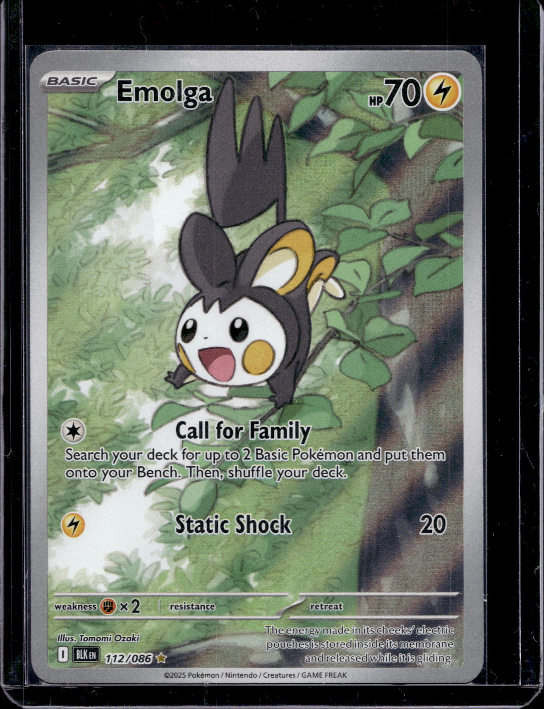Emolga 112/086 Raw RookieLegends