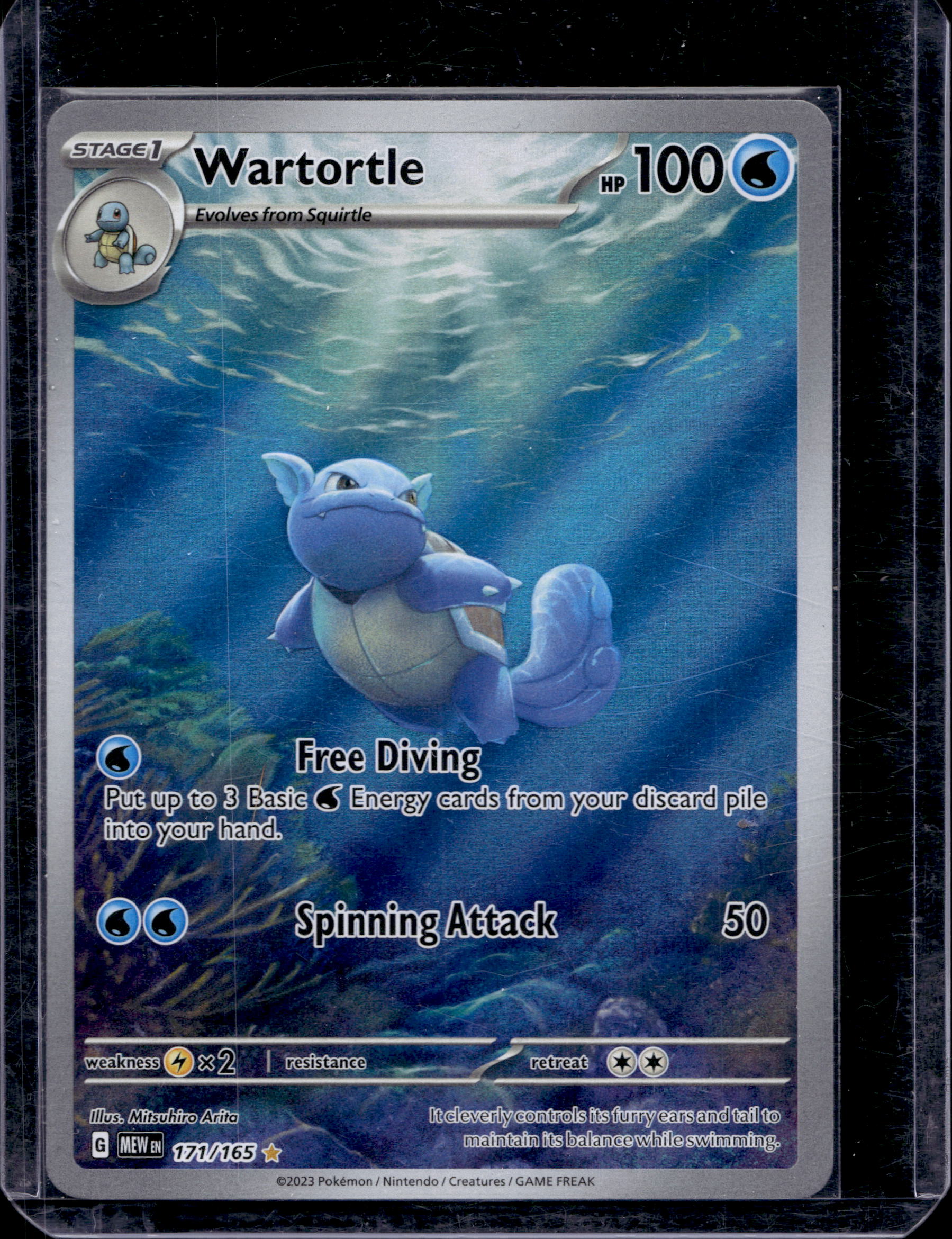 Wartortle 171/165 Raw RookieLegends