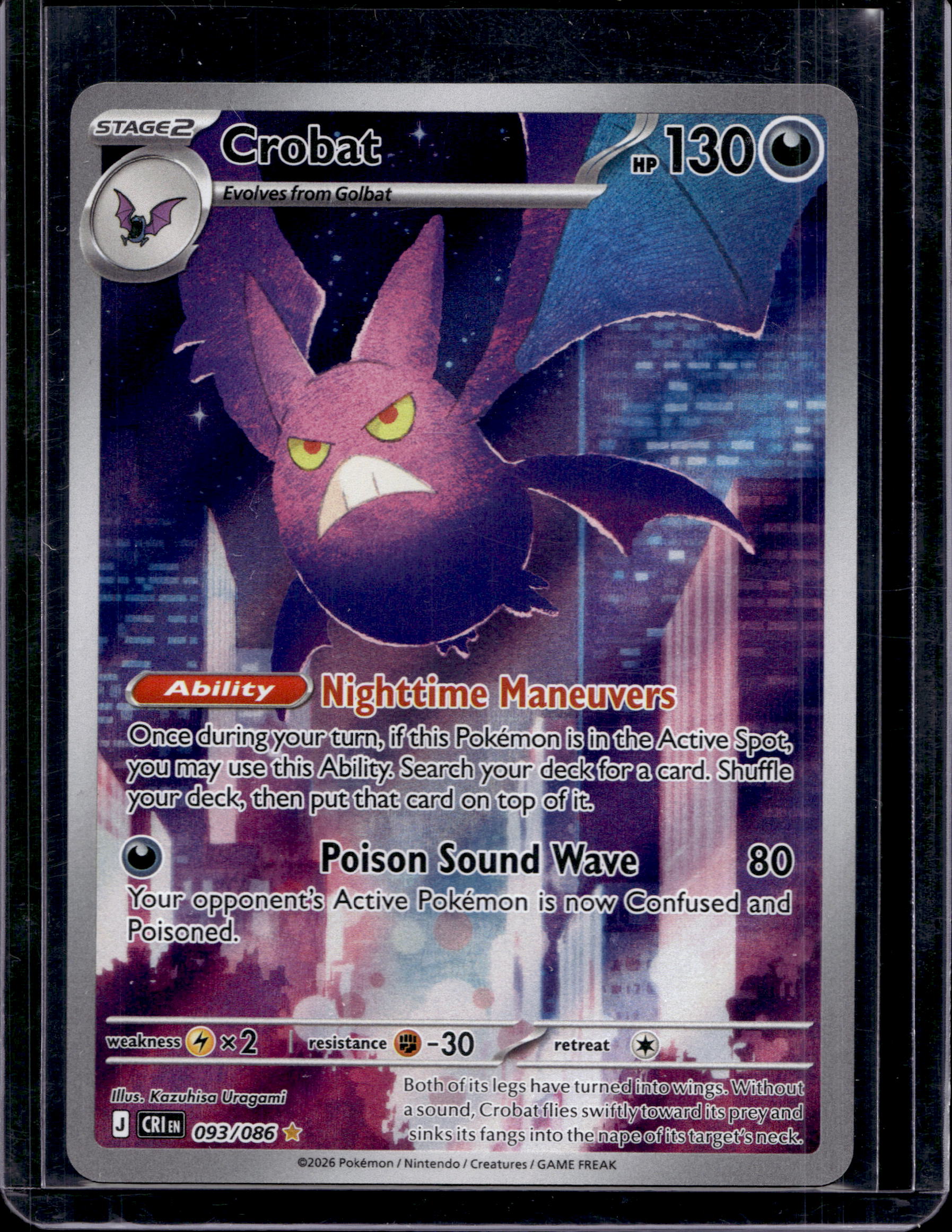 Crobat 093/086 Raw