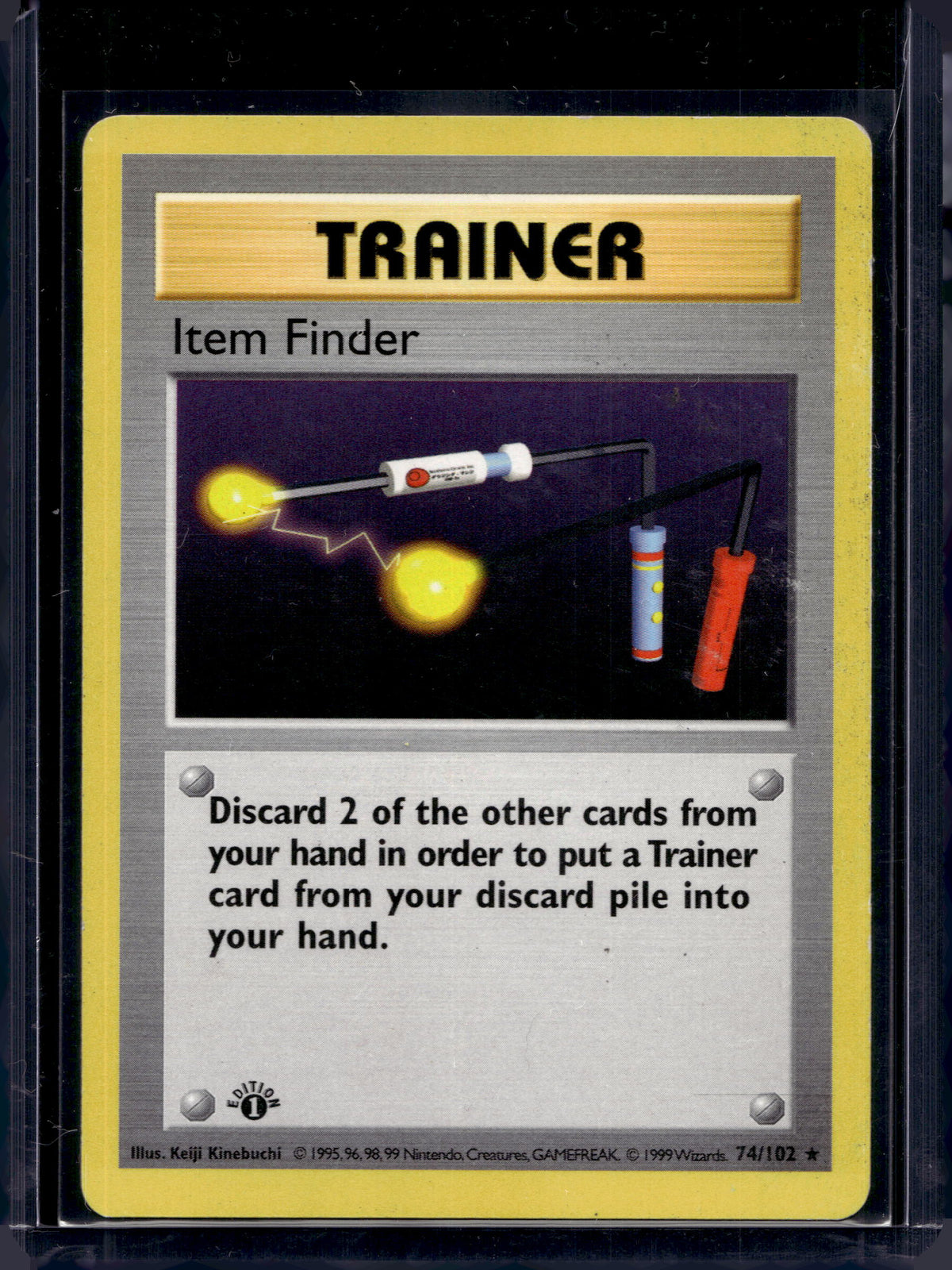 Item Finder (Base Set - 1st Edition & Shadowless) 74//102 Raw