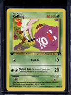 Koffing (Team Rocket's - 1 St Edition - Unlimited) 58/82 Raw