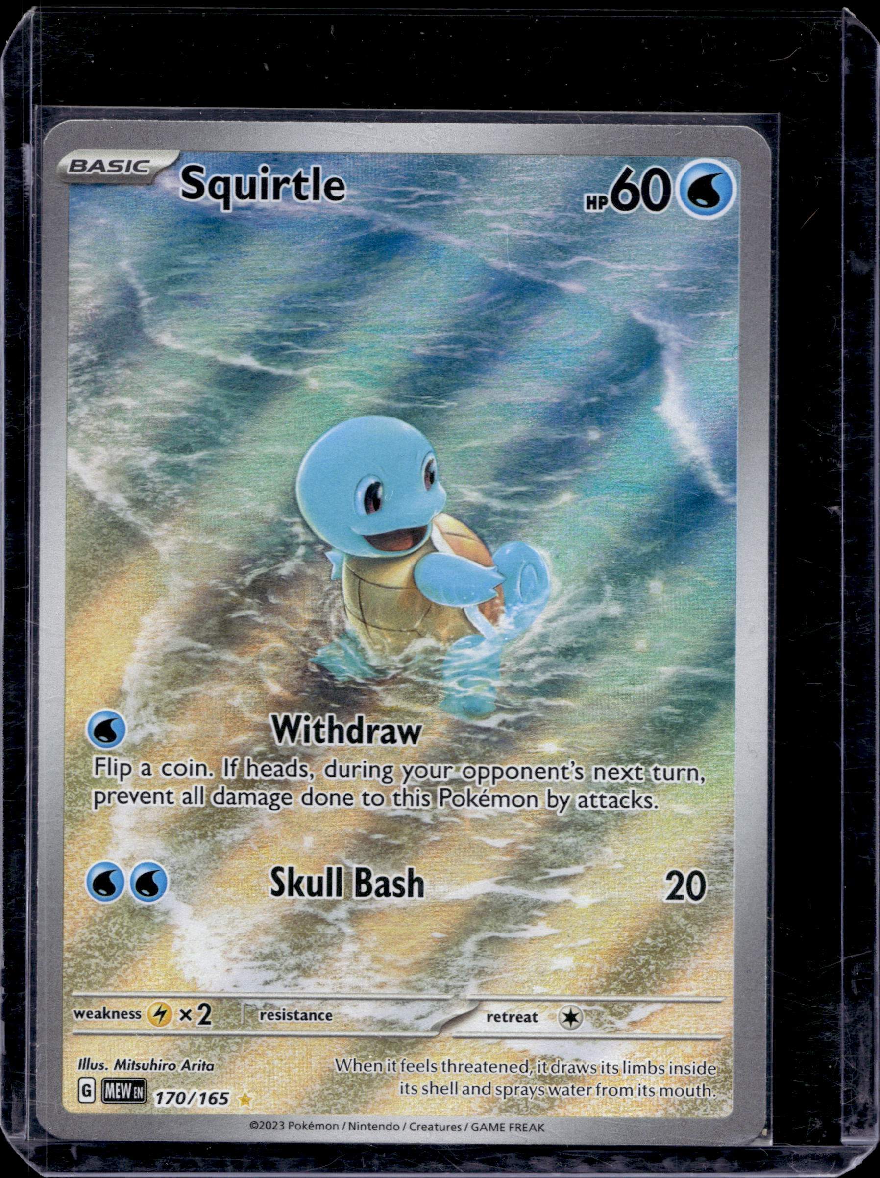 Squirtle 170/165 Raw RookieLegends