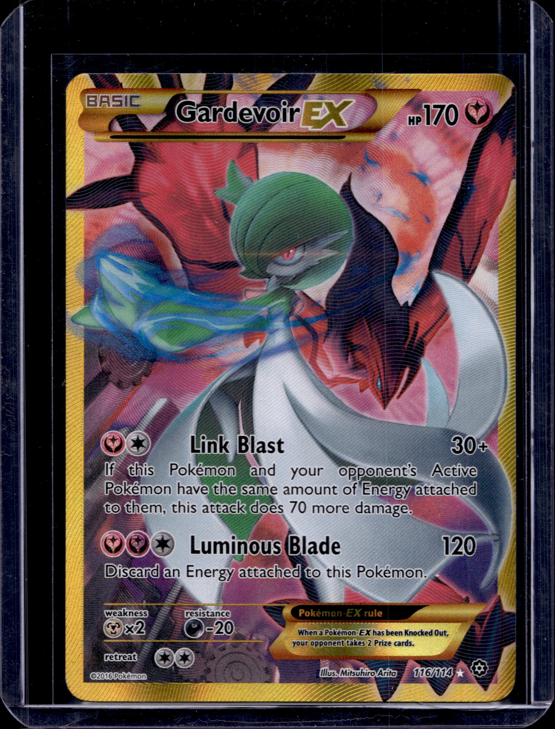 Gardevoir EX 116/114 Raw RookieLegends