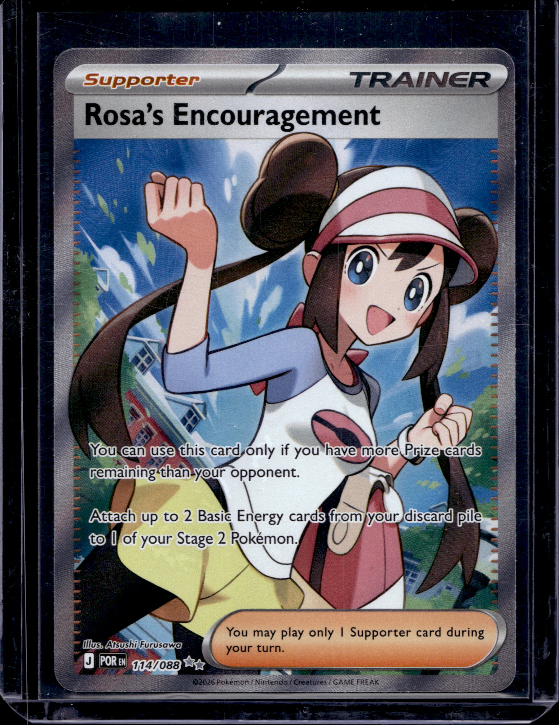 Rosa's Encouragement 114/088 Raw RookieLegends