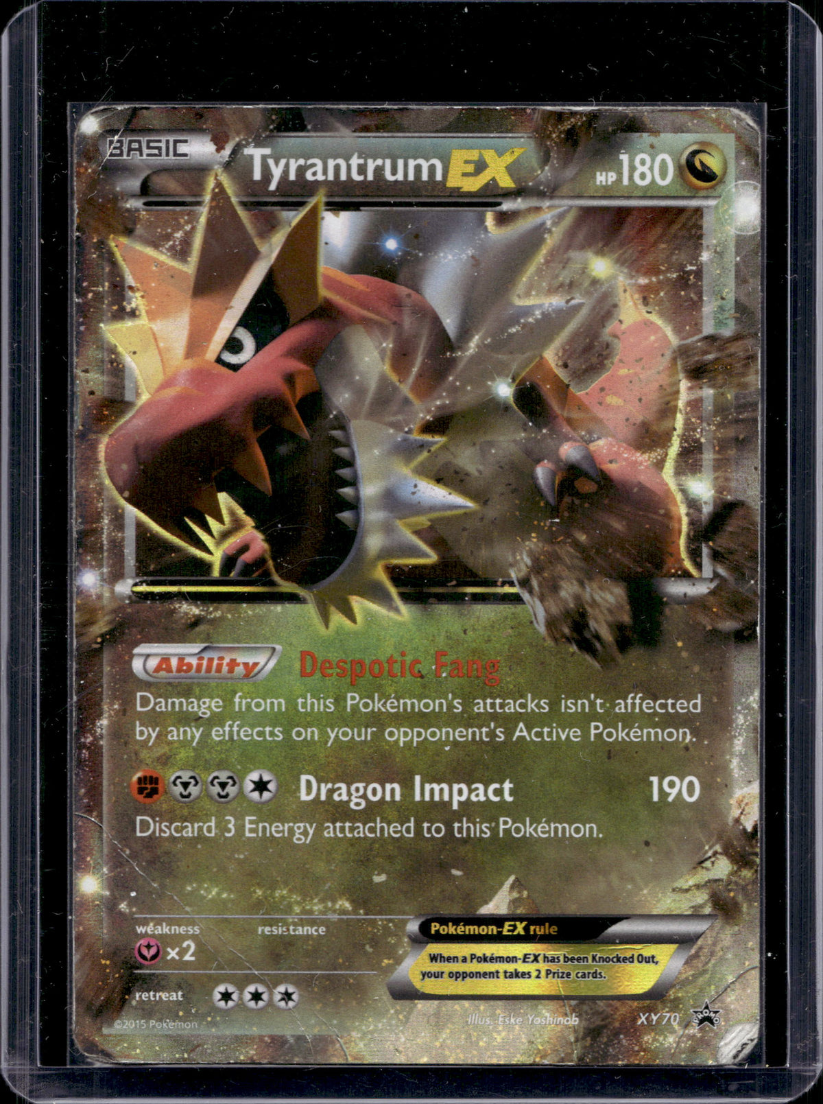 Tyrantrum EX - Holofoil - XY70 Raw