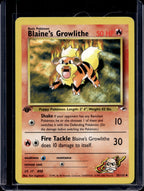 Blaine's Growlithe (Gym Heroes - 1 St Edition Common) 35/132 Raw