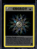 Rainbow Energy (Team Rocket's - 1 St Edition Holo) 17/82 Raw