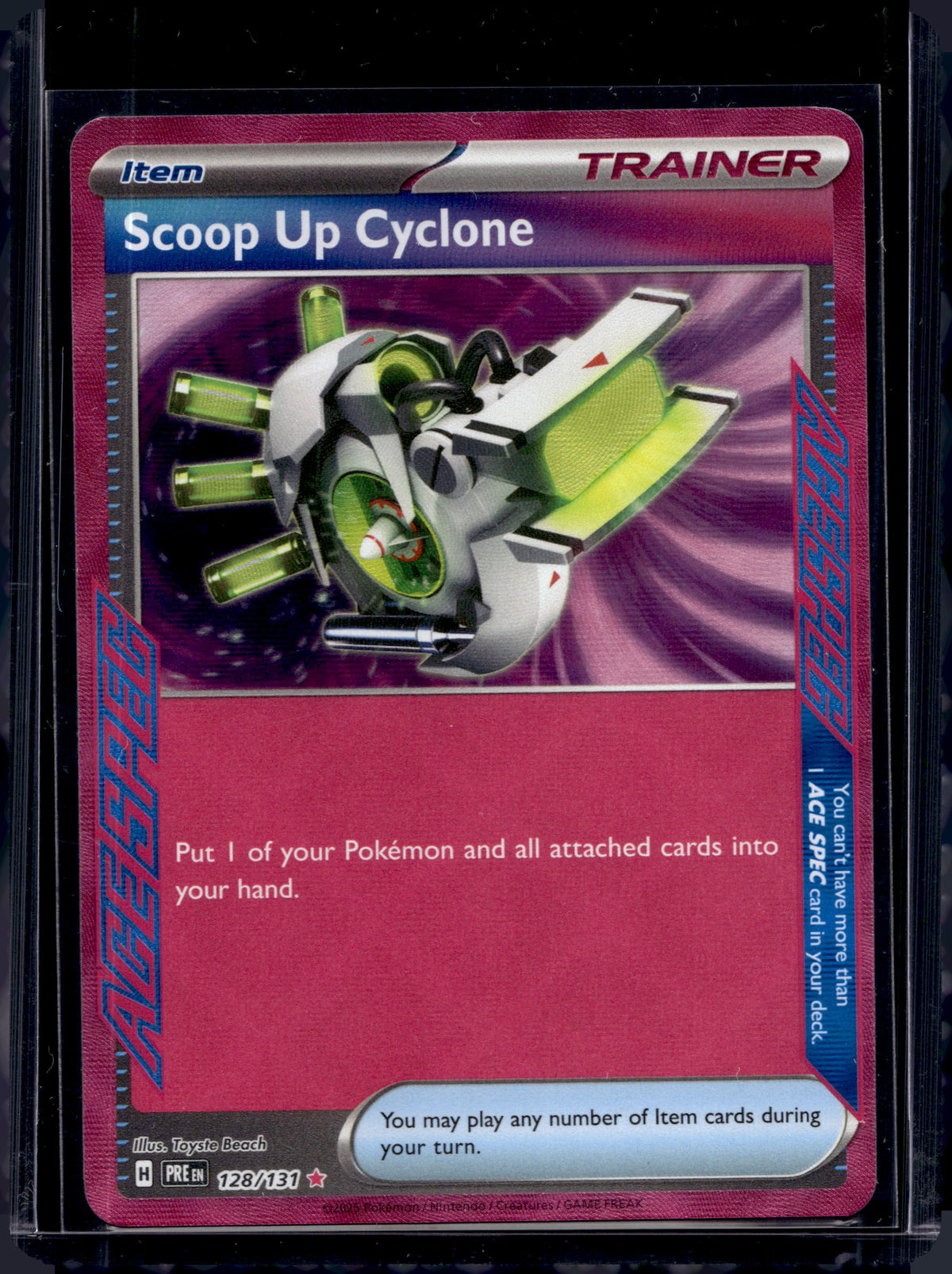 Scoop Up Cyclone 128/131 Raw