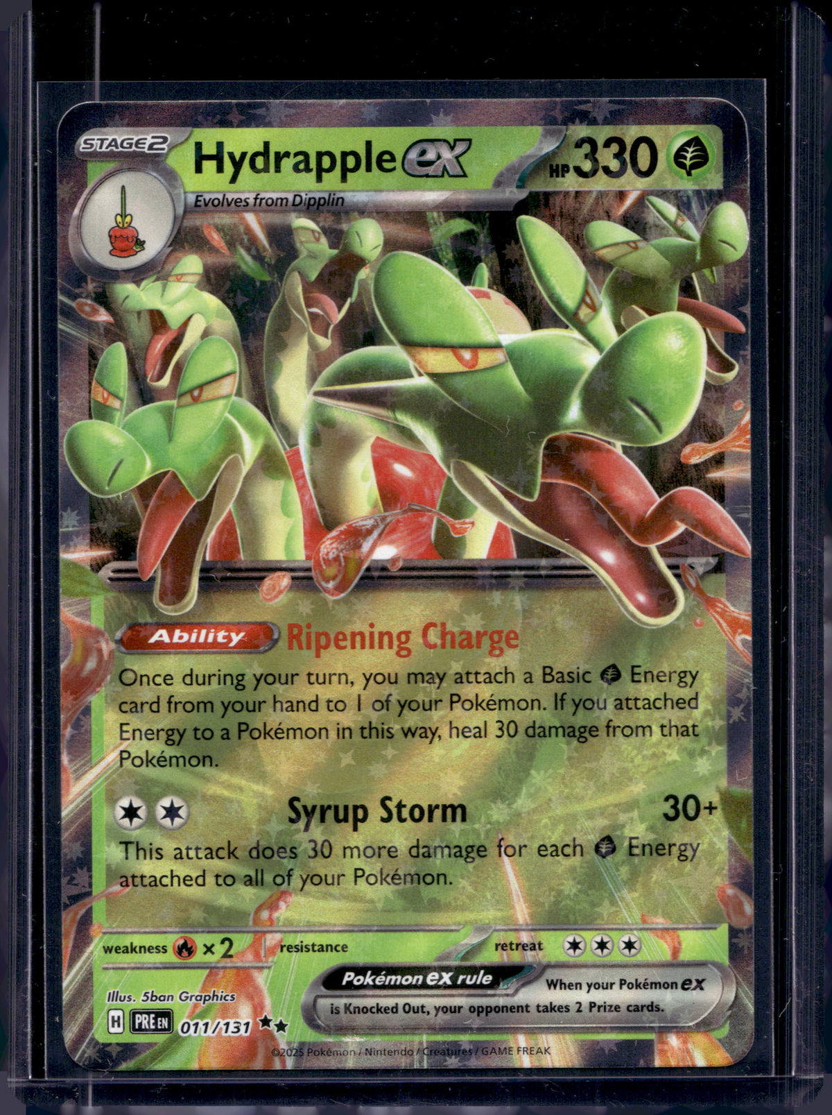 Hydrapple Ex 011/131 Raw