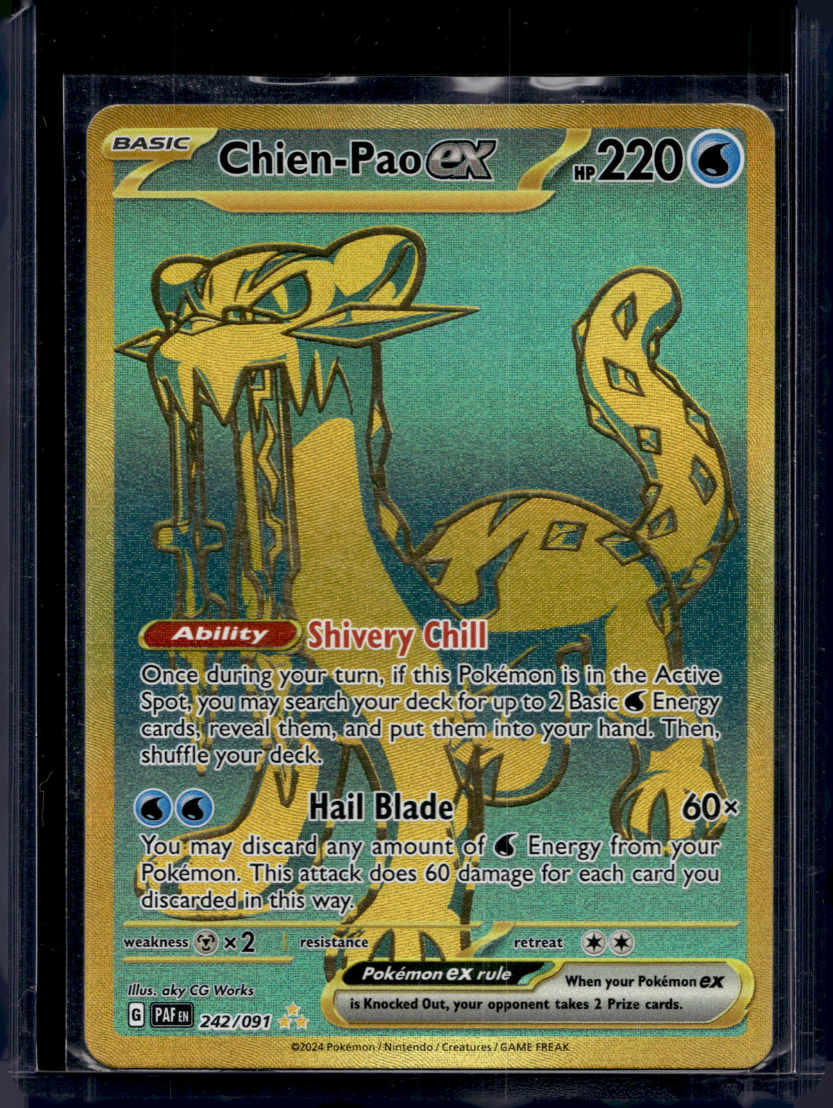 Chien-Pao 242/091 Raw RookieLegends