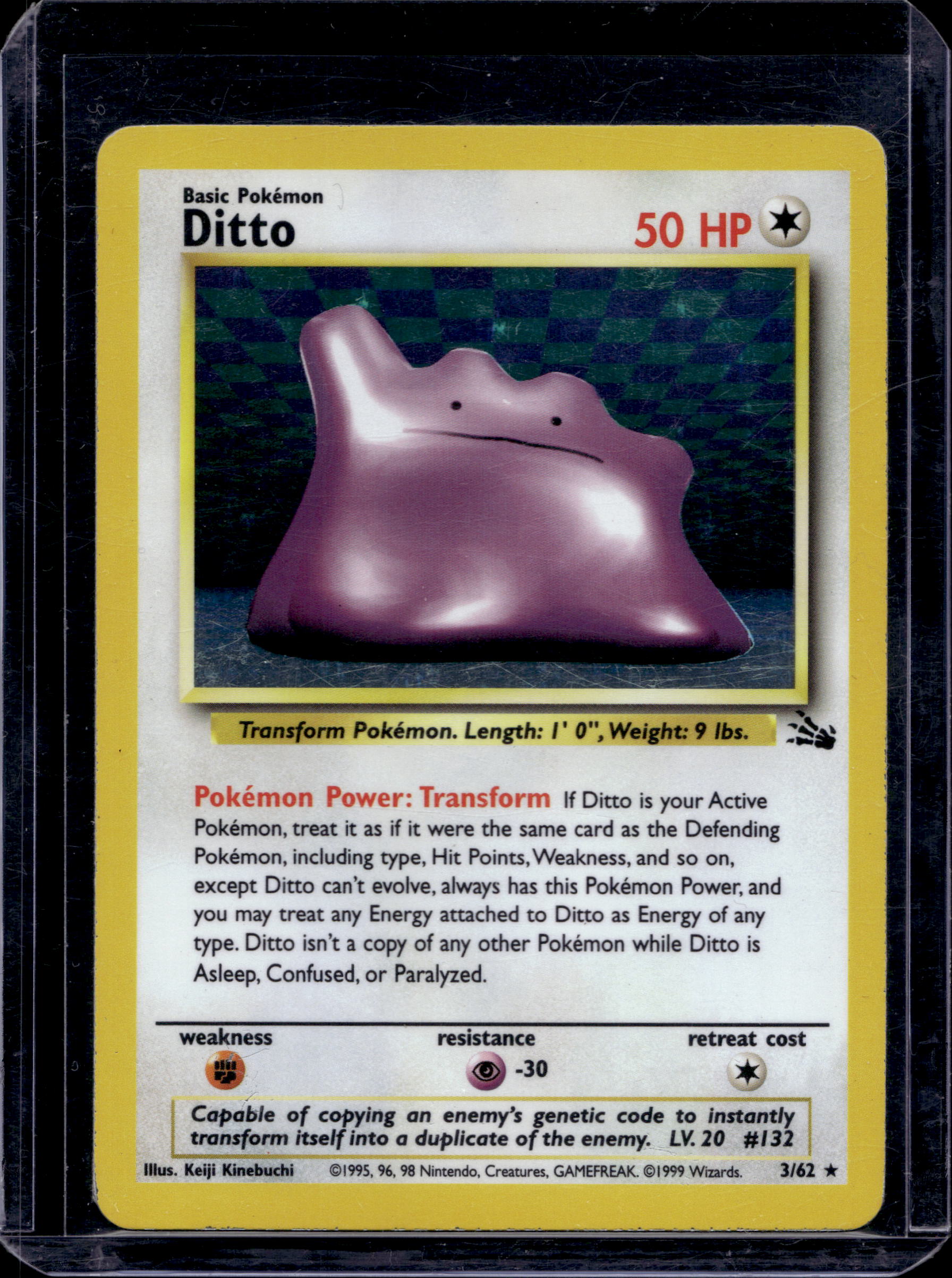 Ditto 3/62 Raw RookieLegends