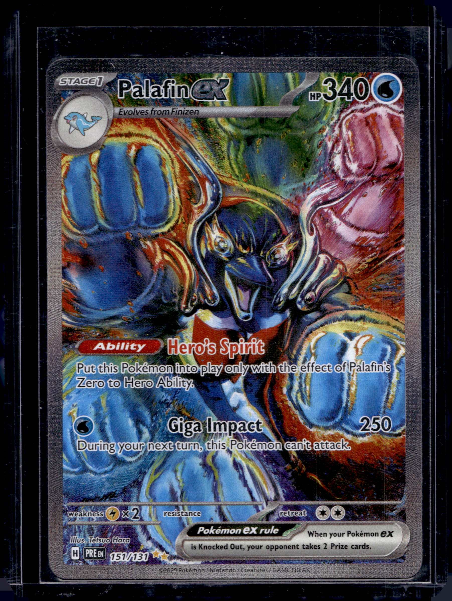 Palafin ex 151/131 Raw RookieLegends