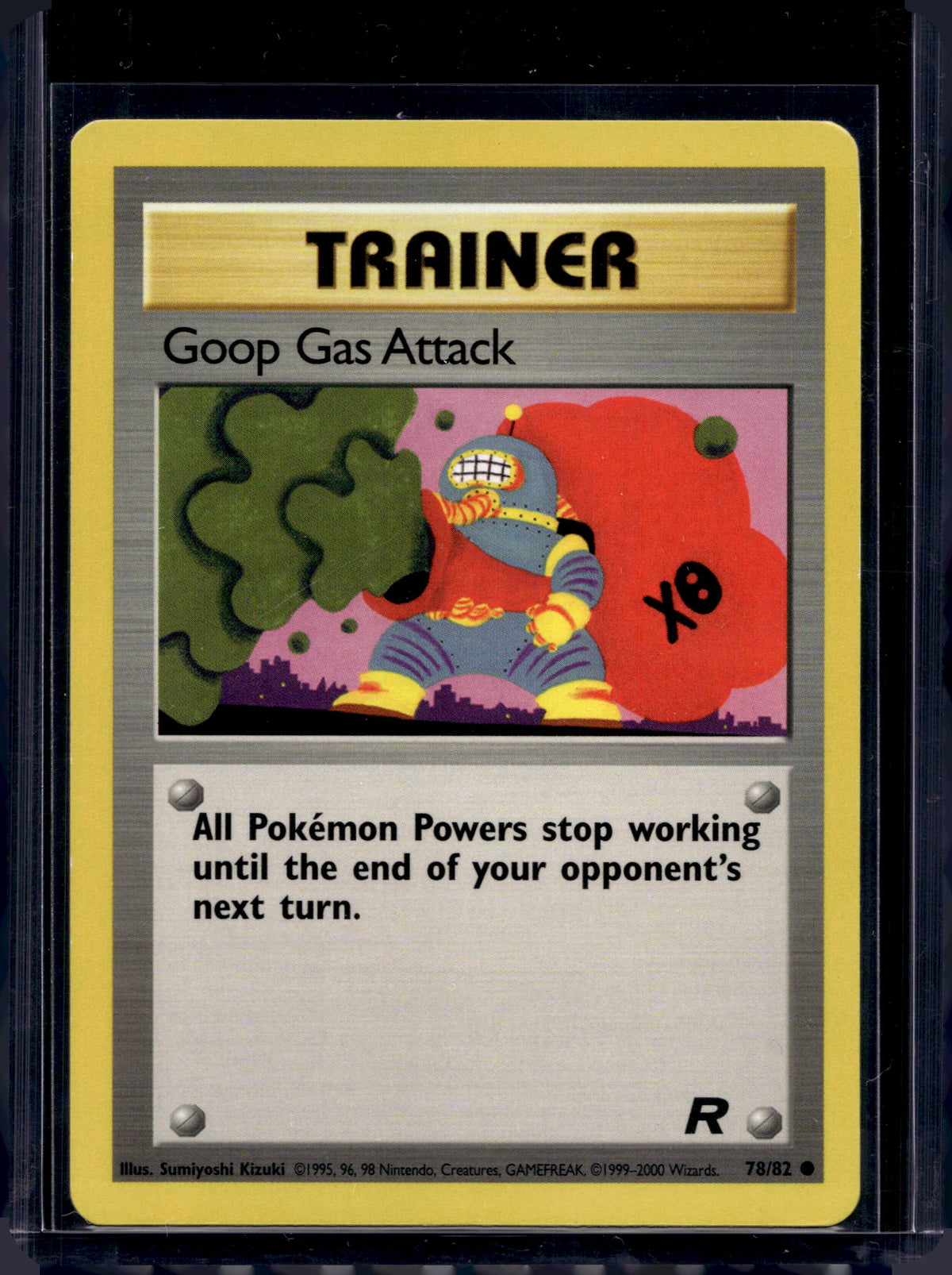 Goop Gas Attack (Team Rocket's - Unlimited) 78/82 Raw