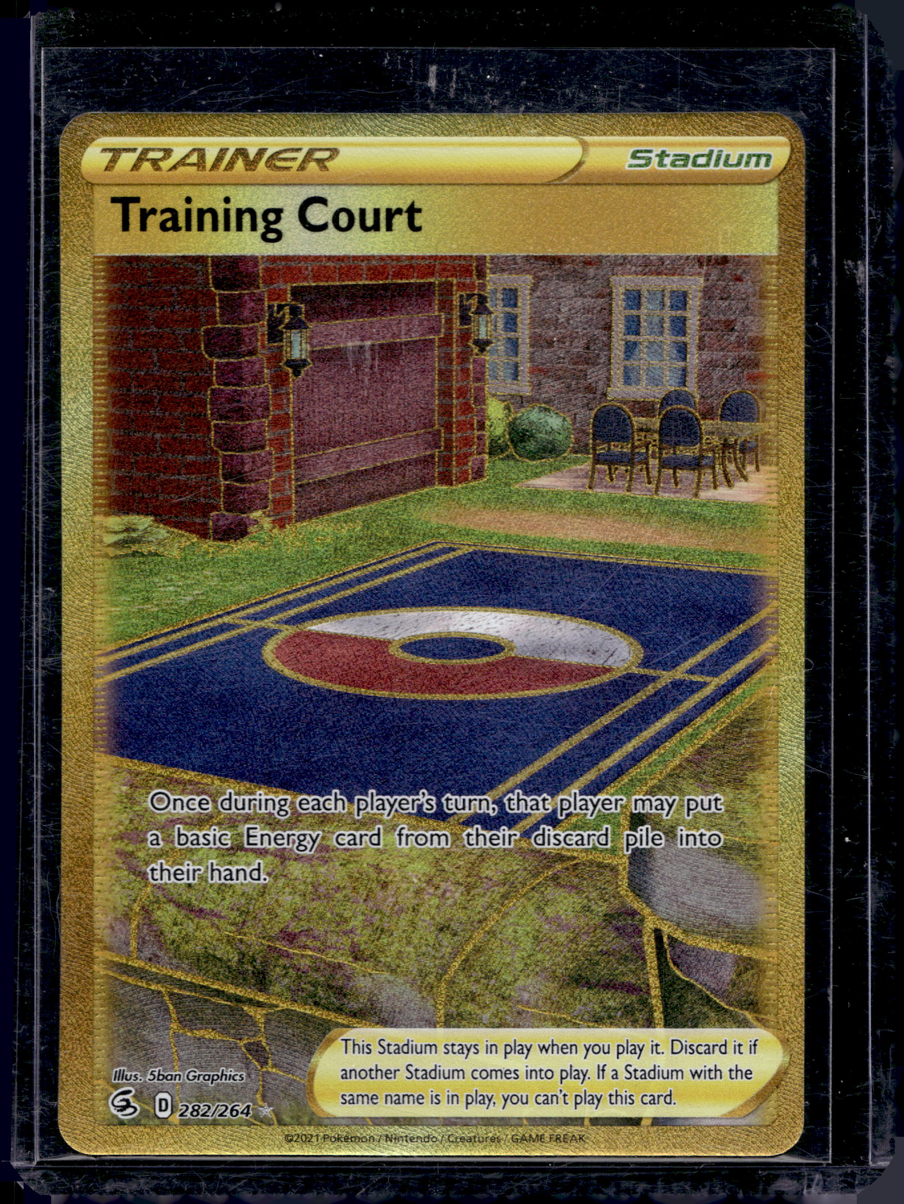 Training Court 282/264 Raw RookieLegends