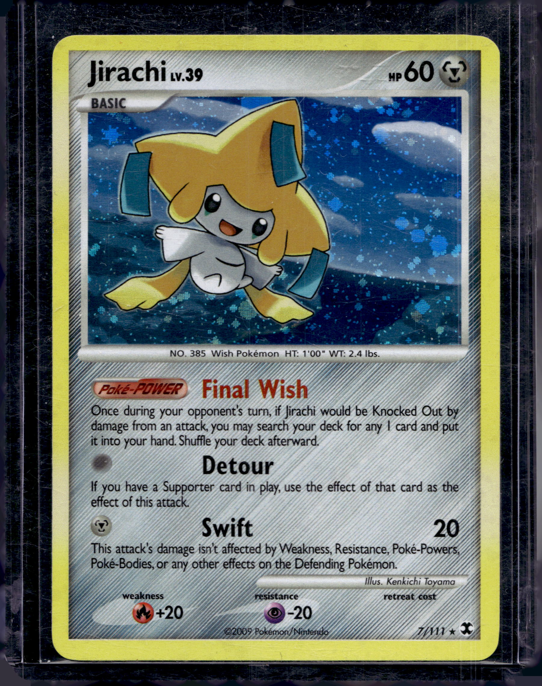 Jirachi 7/111 Raw