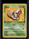 Ekans (Team Rocket's - 1 St Edition - Unlimited) 56/82 Raw