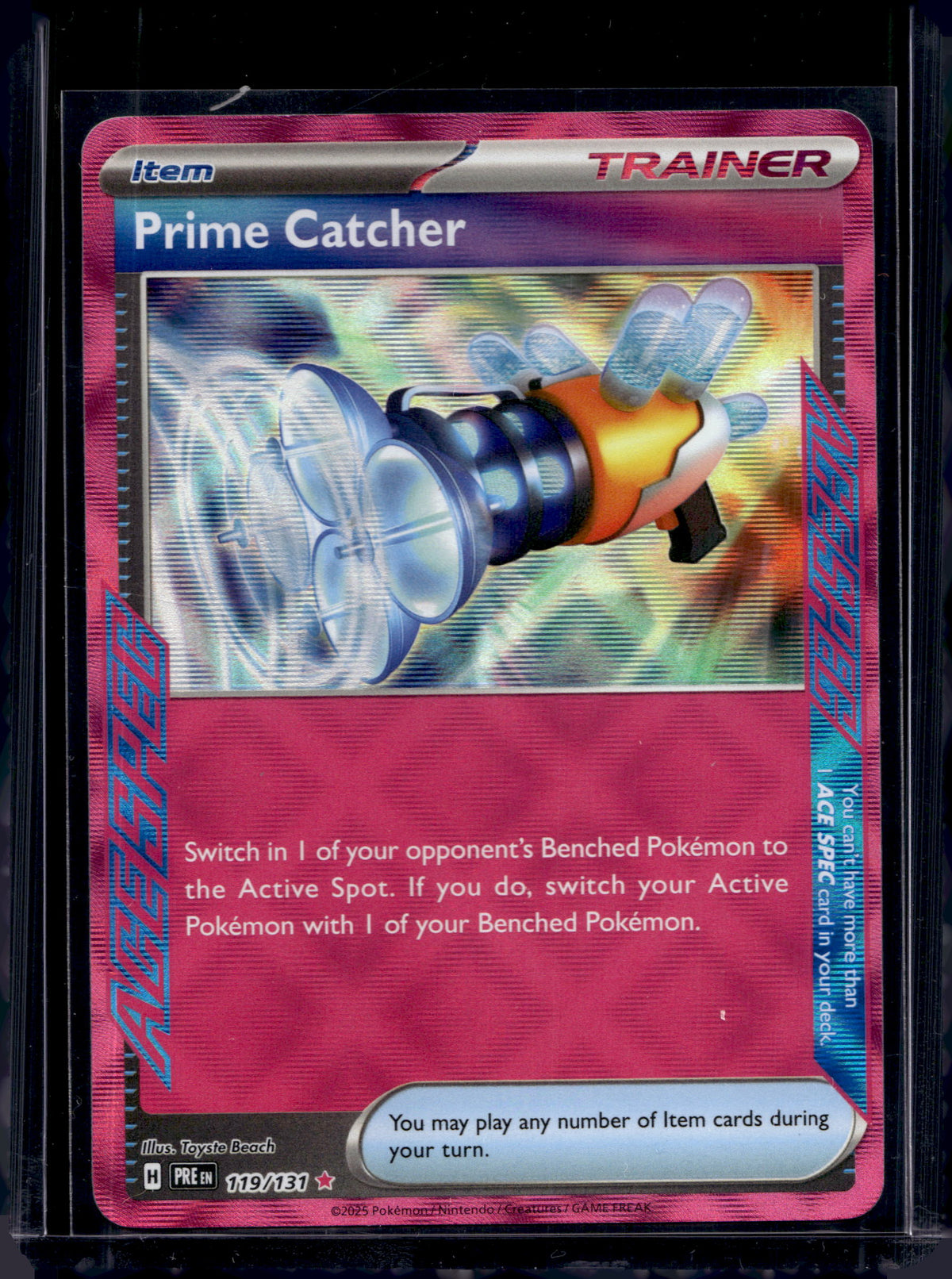 Prime Catcher 119/131 Raw