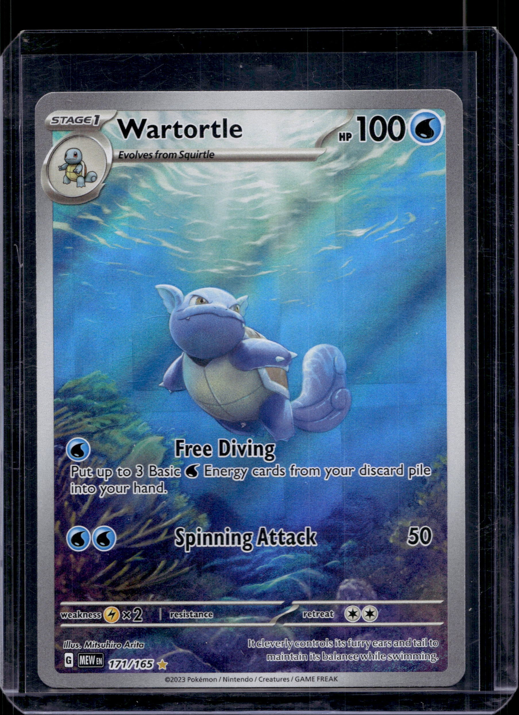 Wartortle 171/165 Raw RookieLegends