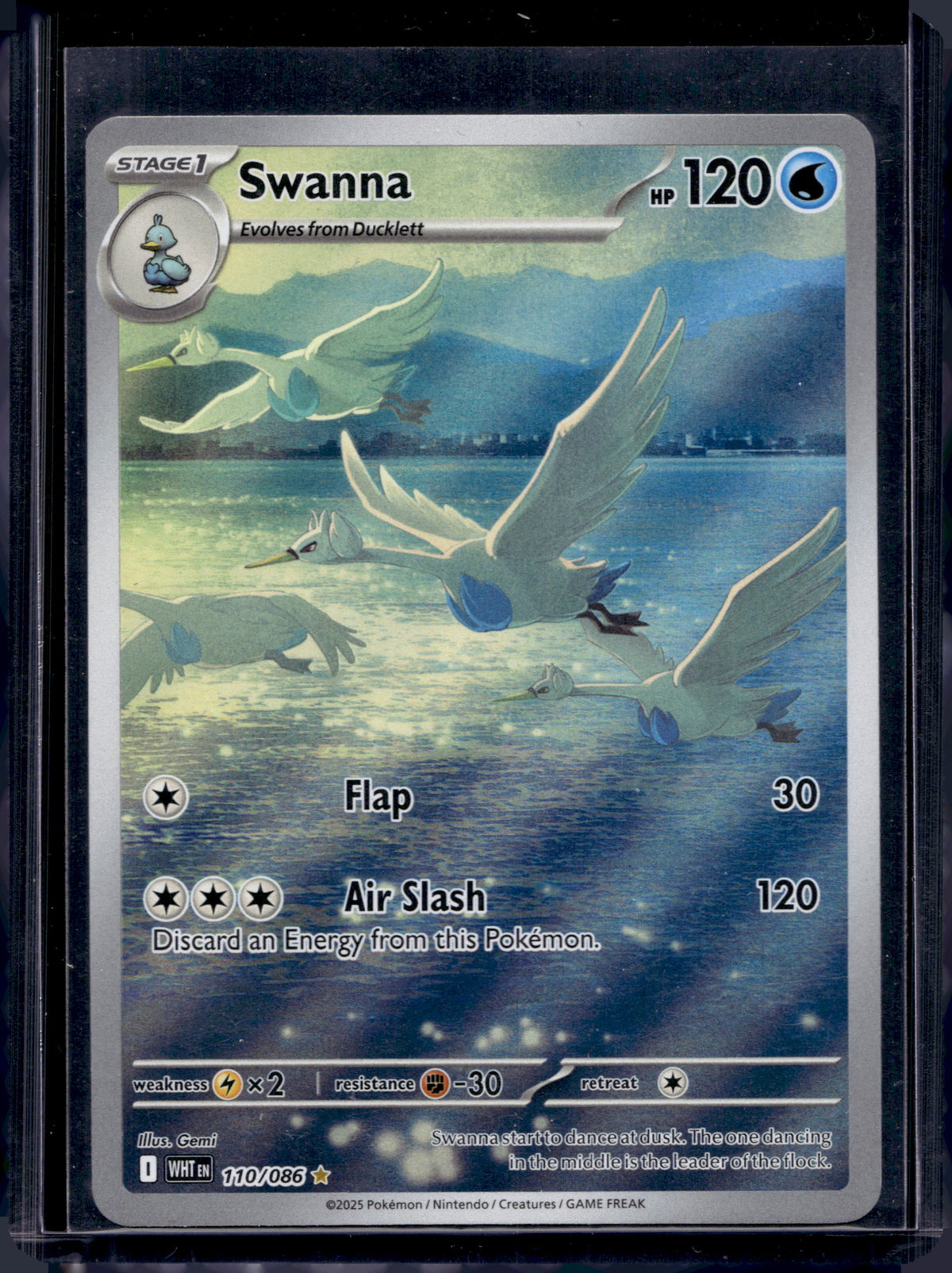 Swanna 110/086 Raw
