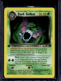 Dark Golbat (Team Rocket's - 1 St Edition Holo) 7/82 Raw