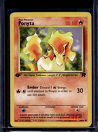 Ponyta (Team Rocket's - 1 St Edition - Unlimited) 64/82 Raw