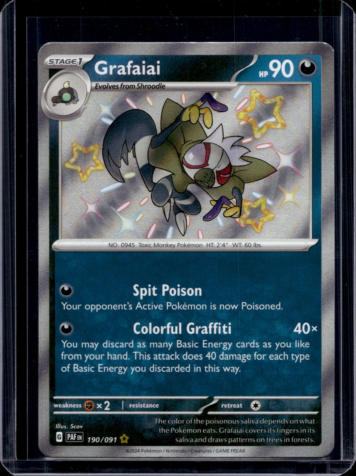 Grafaiai 190/091 Raw RookieLegends