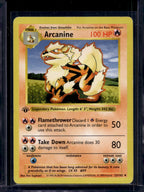 Arcanine (Base Set -1 St Edition & Shadowless - Common) 23/102 Raw
