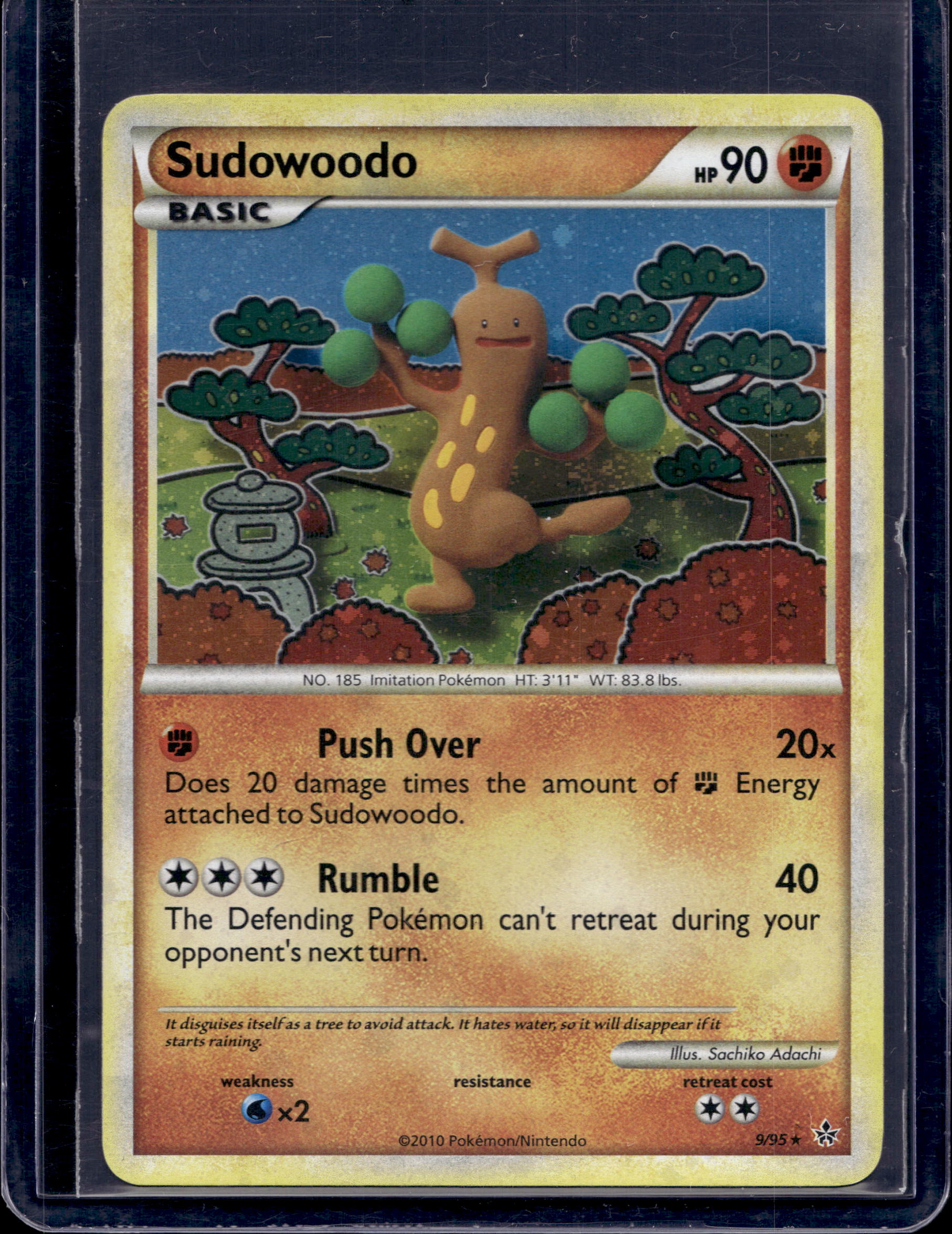 Sudowoodo 9/95 Raw RookieLegends