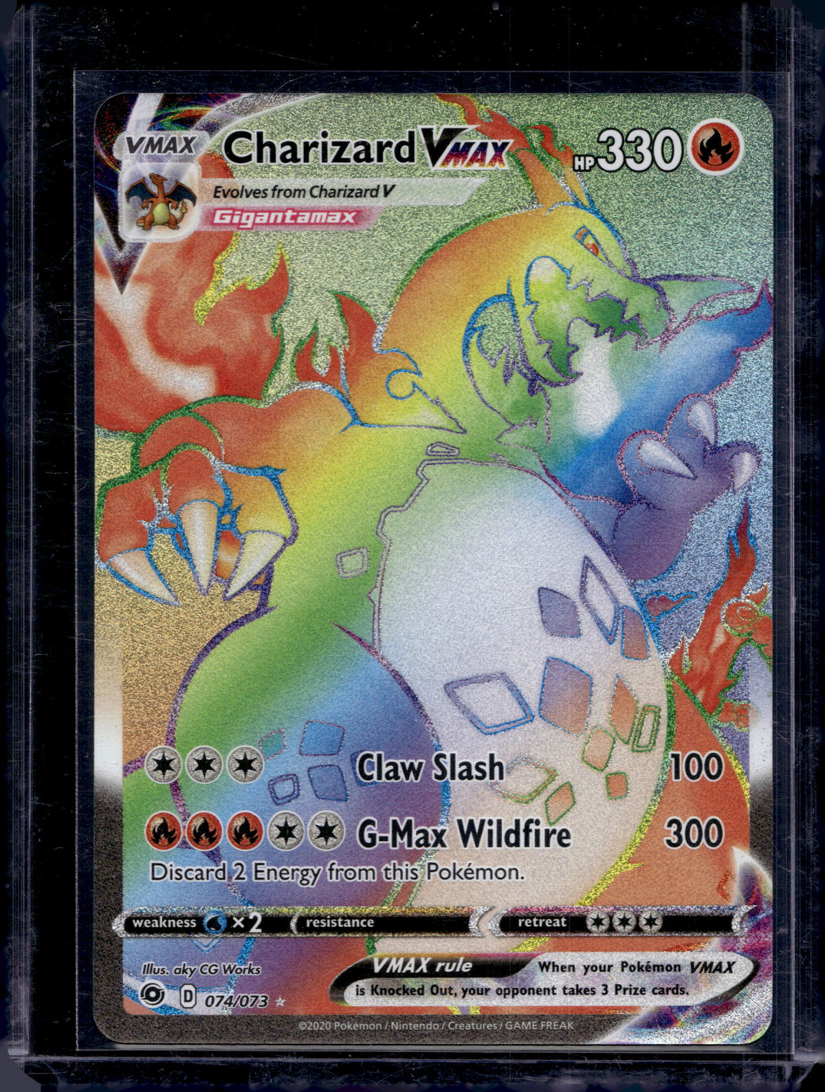 Charizard VMAX (Secret) 74/73 Raw
