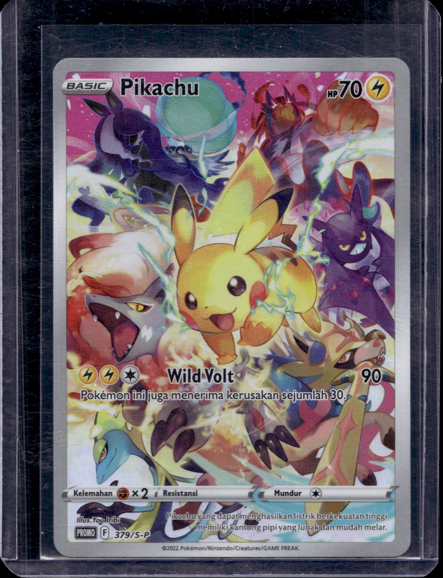 Pikachu 379/S-P Raw RookieLegends