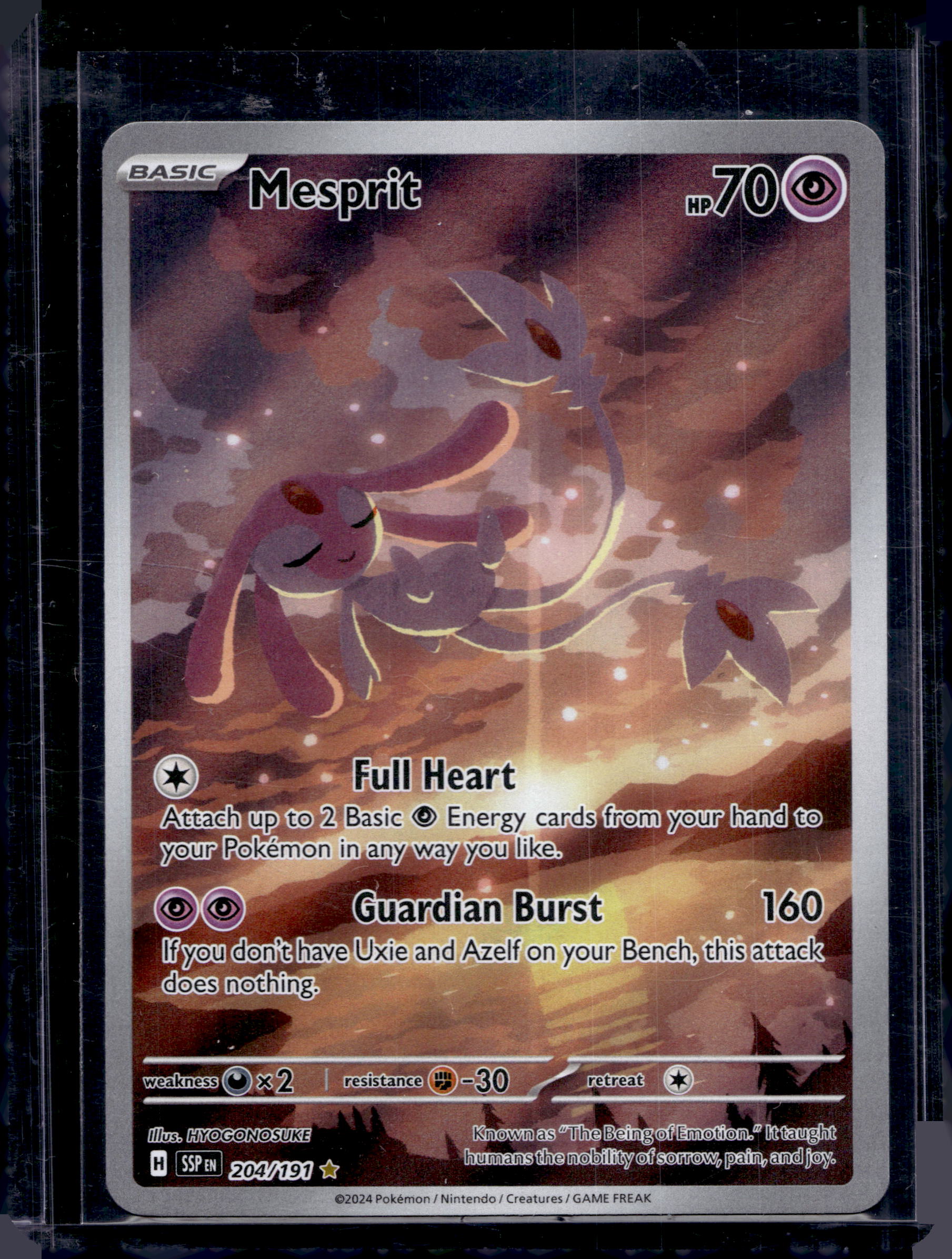 Mesprit 204/191 Raw RookieLegends