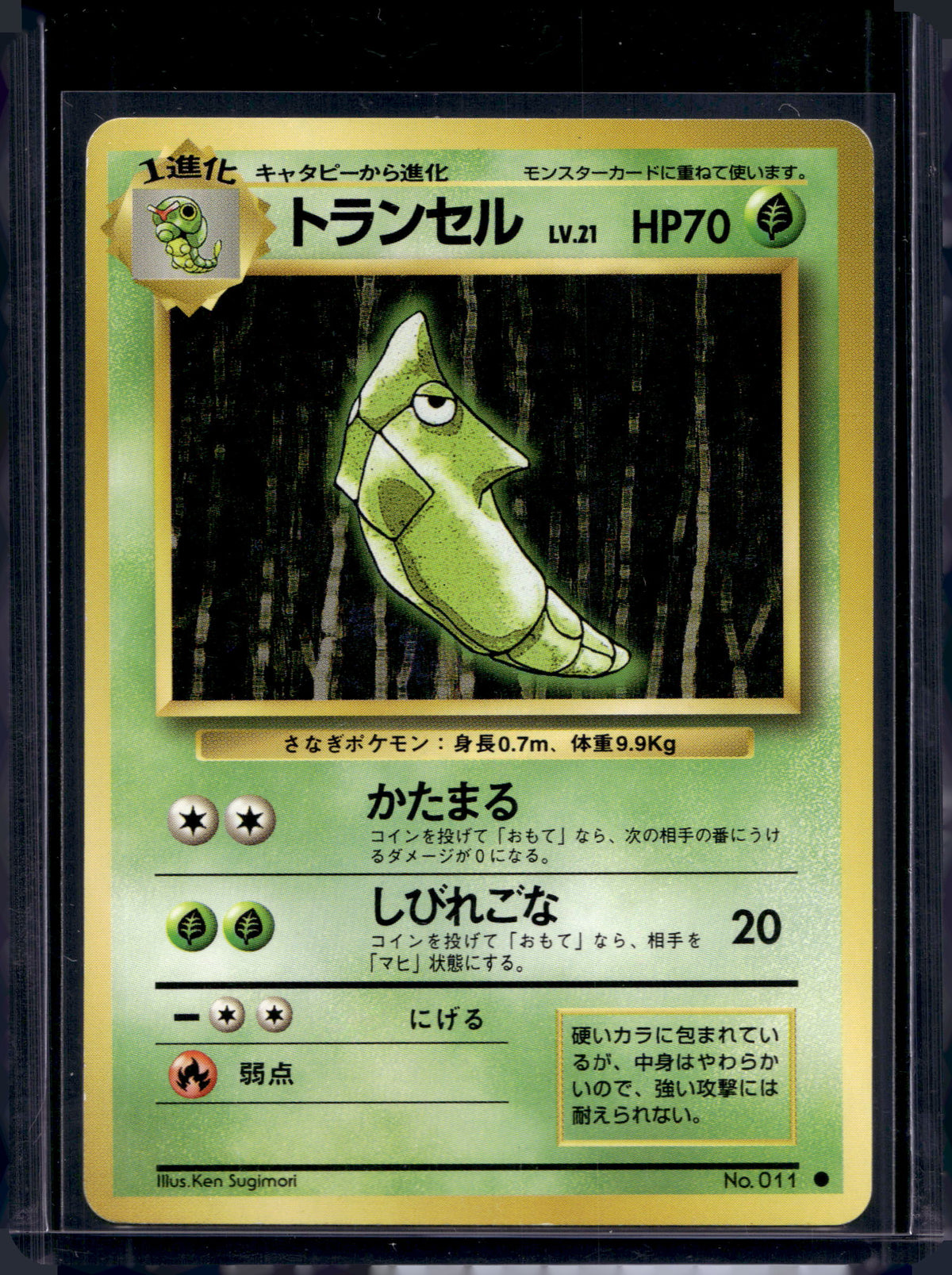 Metapod (JP) (Base Set) 011 Raw