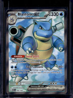 Blastoise Ex 184/165 Raw