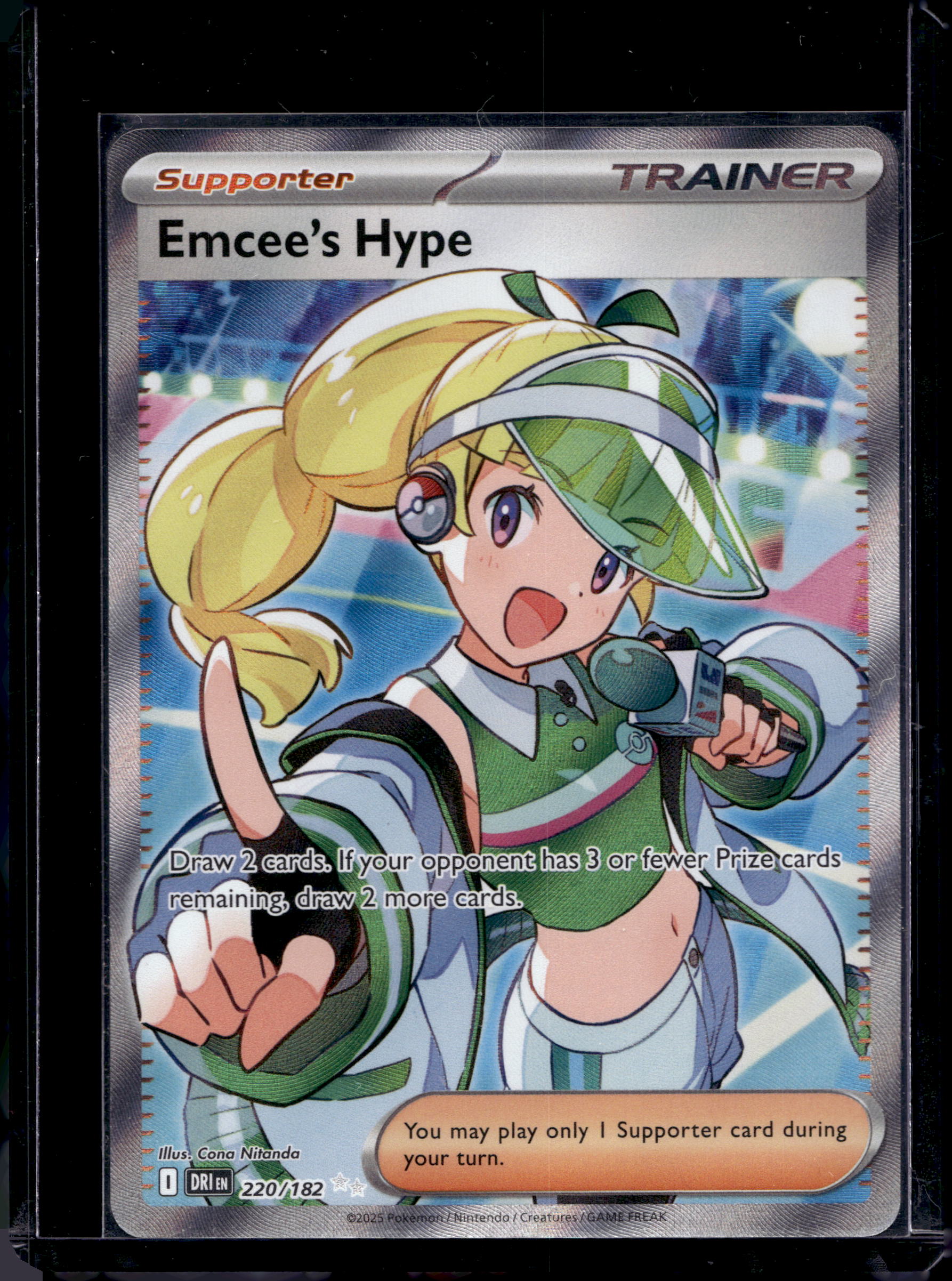 Emcee's Hype 220/182 Raw RookieLegends